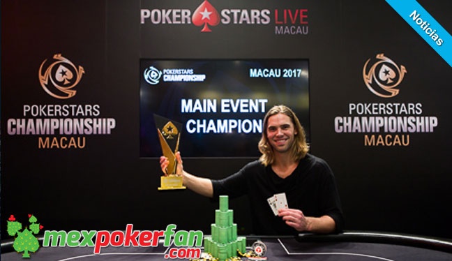 Elliot Smith es el ganador del PokerStars Championship de Macau !!!