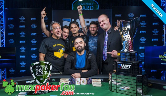 Tony Sinishtaj gana el WPT Seminole Hard Rock Poker Showdown