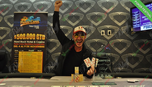 Aarón Olechnowicz es el Campeón del High Roller evento #8 en el Bluff Poker Festival!