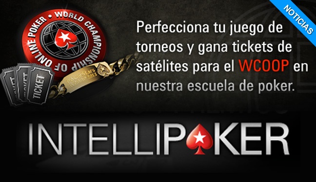 IntelliPoker  repartirá 600 Tickets para el WCOOP de PokerStars!