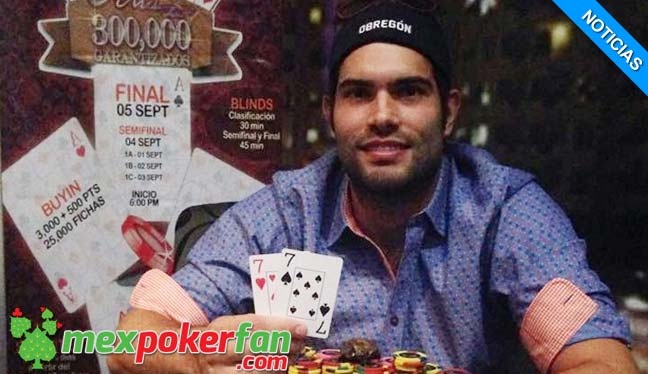 Constantino Aarte se lleva el $300k garantizados en el Orus Casino